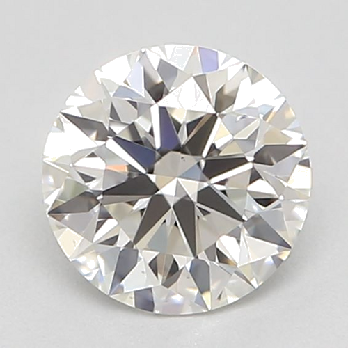 0.5 carat H-VS1 Excellent cut Natūralus Round Deimantas (1)