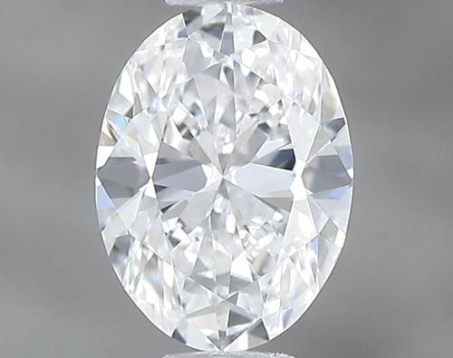 0.45 carat D-VVS1 Natūralus Oval Deimantas (1)