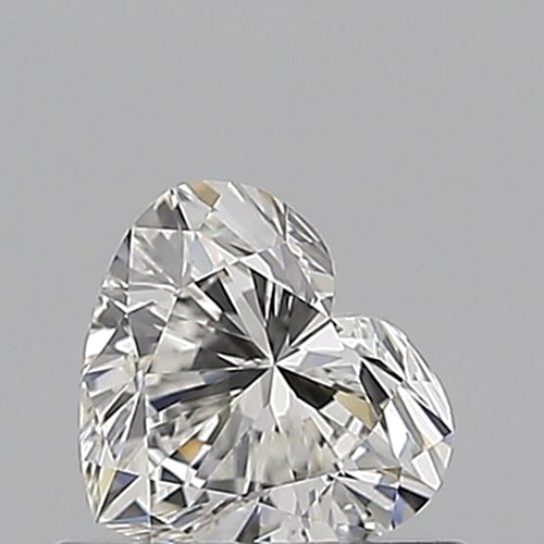 0.5 carat H-VVS1 Natūralus Heart Deimantas (1)