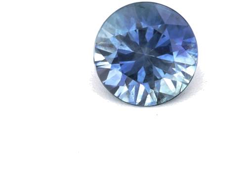 0.58 carat BLUE Round Safyras (1)
