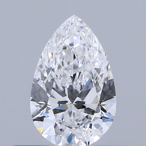 0.32 carat D-VS1 Natūralus Pear Deimantas (1)