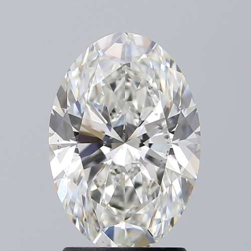 2.02 carat G-SI1 Natūralus Oval Deimantas (1)