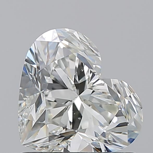 1.01 carat K-VS2 Natūralus Heart Deimantas (1)