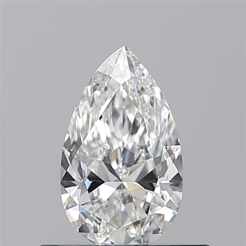 0.5 carat F-VS2 Natūralus Pear Deimantas (1)