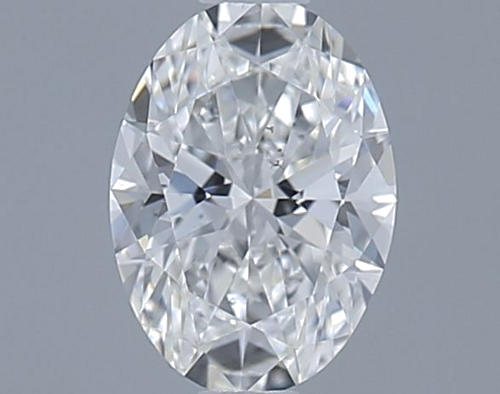 0.53 carat G-VS2 Natūralus Oval Deimantas (1)