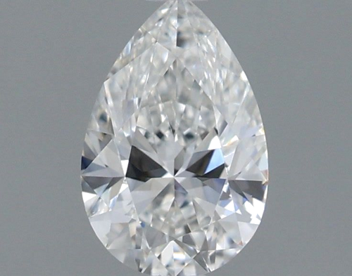 0.5 carat G-VS1 Natūralus Pear Deimantas (1)
