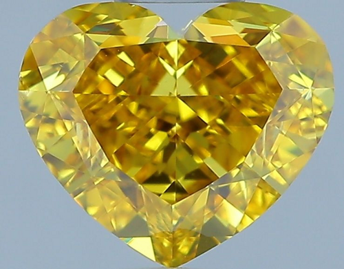 2.03 carat Fancy Deep Brownish Orangey Yellow-VS2 Natūralus Heart Deimantas (1)