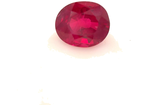 0.69 carat RED Oval Rubinas (1)