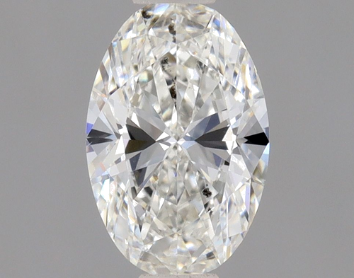 0.5 carat G-SI1 Natūralus Oval Deimantas (1)