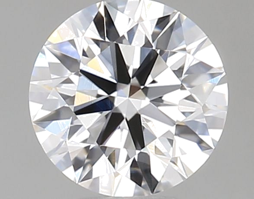 0.37 carat F-VVS2 Excellent cut Natūralus Round Deimantas (1)