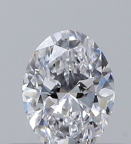 0.3 carat D-VVS2 Natūralus Oval Deimantas (1)