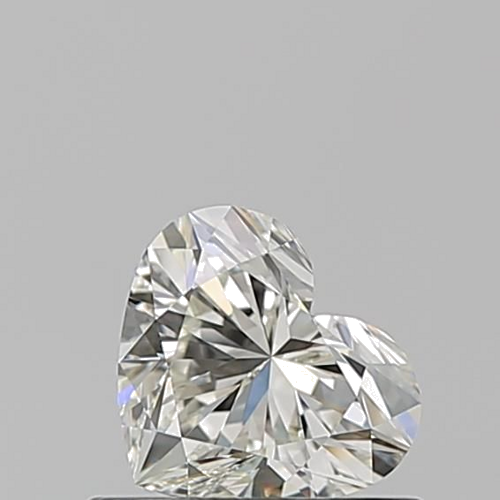 0.53 carat K-VVS1 Natūralus Heart Deimantas (1)