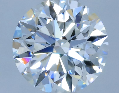 0.5 carat E-VVS1 Very Good cut Natūralus Round Deimantas (1)