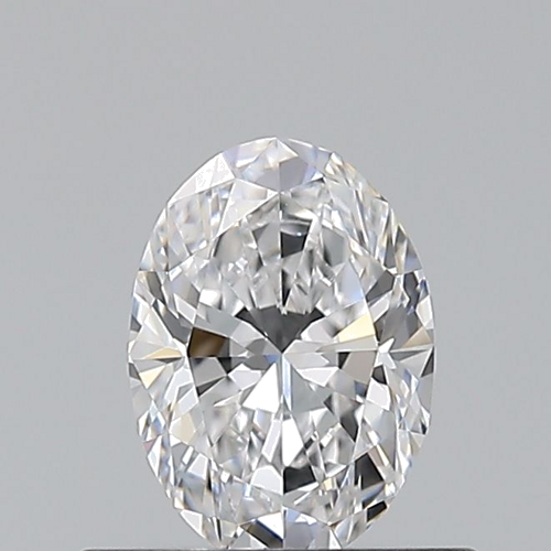0.5 carat D-VVS1 Natūralus Oval Deimantas (1)
