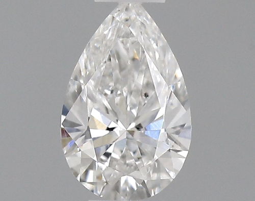0.23 carat E-VS1 Natūralus Pear Deimantas (1)