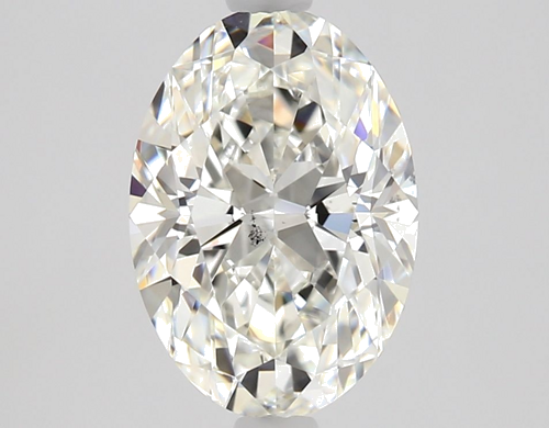 1.32 carat I-SI1 Natūralus Oval Deimantas (1)