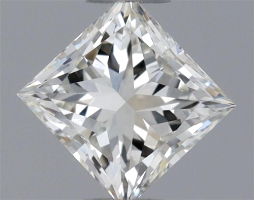 0.32 carat J-VVS1 Natūralus Princess Deimantas (1)