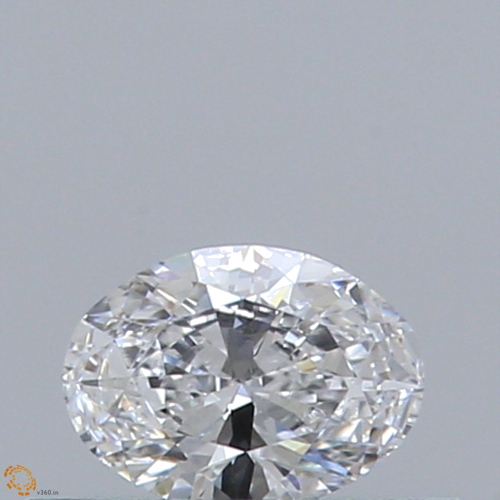 0.23 carat D-VS1 Natūralus Oval Deimantas (1)
