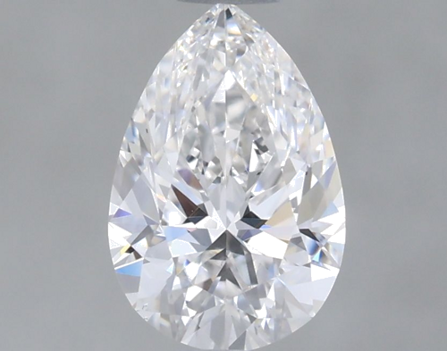 0.7 carat E-SI1 Natūralus Pear Deimantas (1)