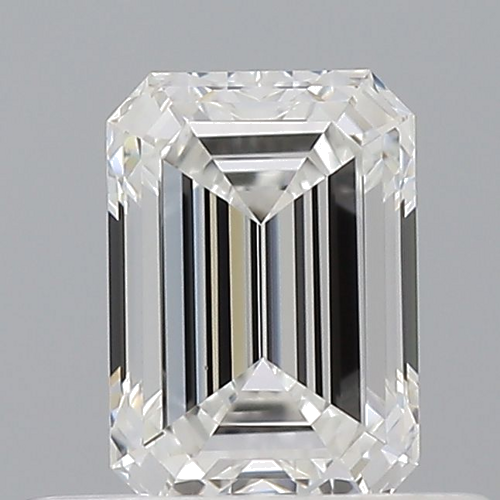 0.54 carat F-VVS1 Natūralus Emerald Deimantas (1)