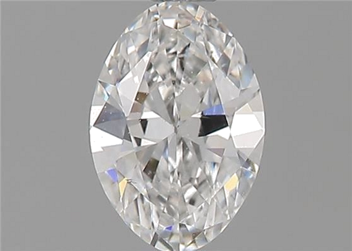 0.57 carat F-VS2 Natūralus Oval Deimantas (1)