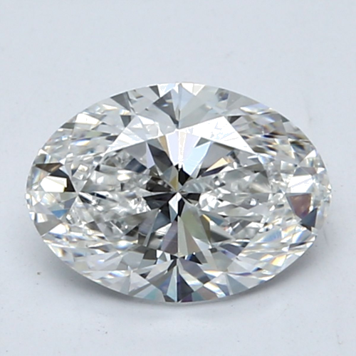 1.5 carat D-SI1 Natūralus Oval Deimantas (1)