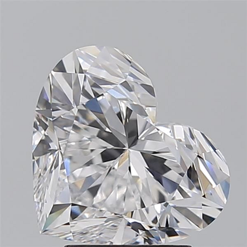 3.23 carat D-VVS1 Natūralus Heart Deimantas (1)