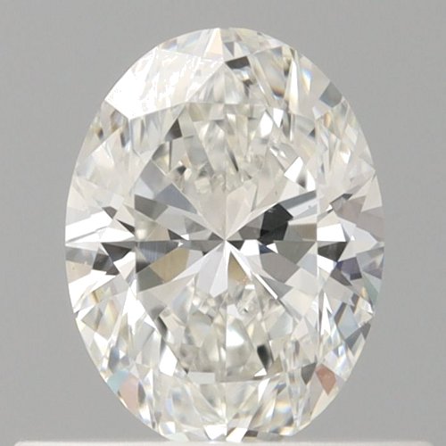 0.51 carat G-VS2 Natūralus Oval Deimantas (1)
