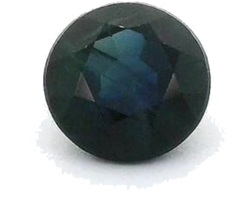 0.54 carat BLUE Round Safyras (1)