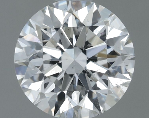 0.61 carat G-SI2 Excellent cut Natūralus Round Deimantas (1)