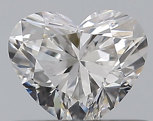 0.4 carat F-VS2 Natūralus Heart Deimantas (1)