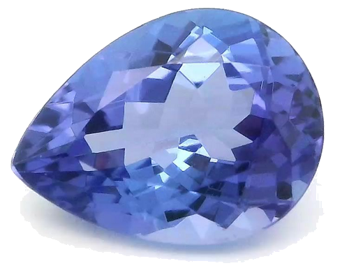 1.31 carat BLUE Pear Tanzanite (1)