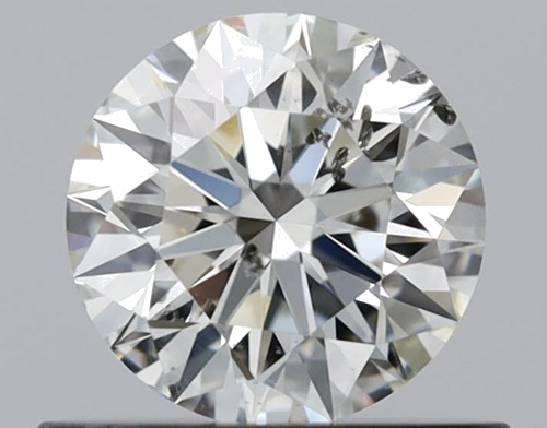 0.54 carat K-SI2 Excellent cut Natūralus Round Deimantas (1)