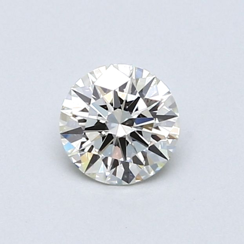 0.51 carat K-VVS2 Excellent cut Natūralus Round Deimantas (1)