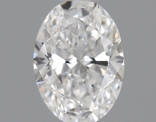 0.49 carat D-VVS2 Natūralus Oval Deimantas (1)