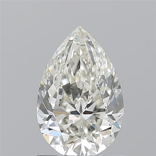 1.2 carat J-SI1 Natūralus Pear Deimantas (1)