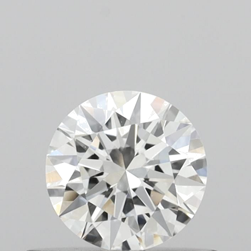 0.42 carat F-VVS2 Excellent cut Natūralus Round Deimantas (1)