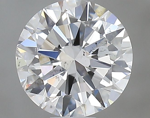0.5 carat D-SI1 Very Good cut Natūralus Round Deimantas (1)