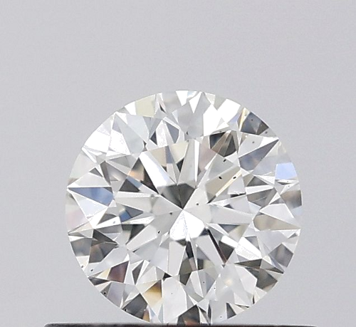 0.5 carat H-VS2 Excellent cut Natūralus Round Deimantas (1)