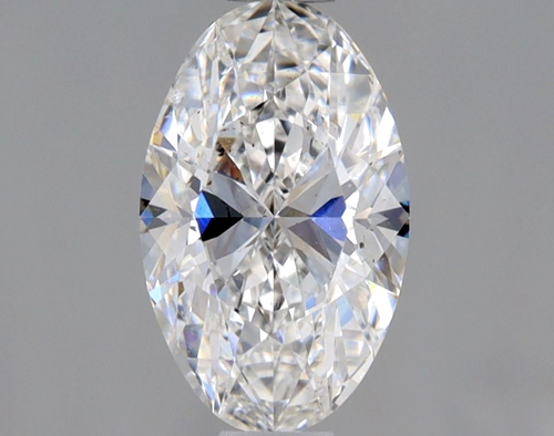 0.7 carat E-SI1 Natūralus Oval Deimantas (1)