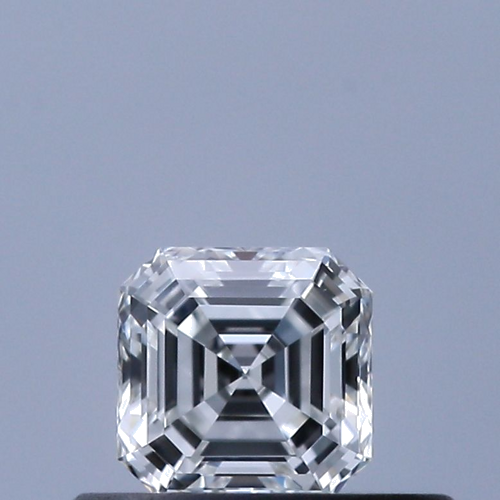 0.31 carat F-VVS2 Natūralus Asscher Deimantas (1)