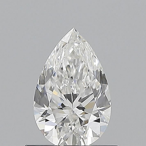 0.71 carat E-VVS2 Natūralus Pear Deimantas (1)