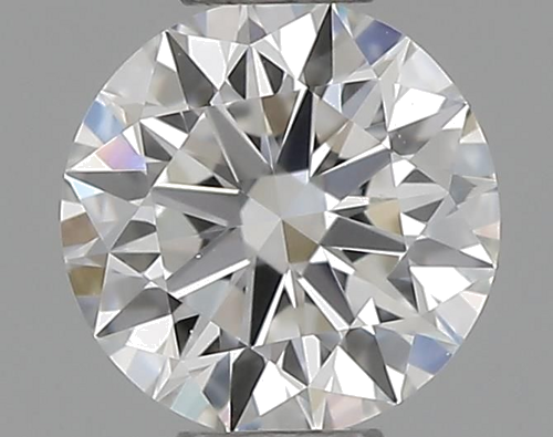 0.33 carat F-VVS2 Excellent cut Natūralus Round Deimantas (1)