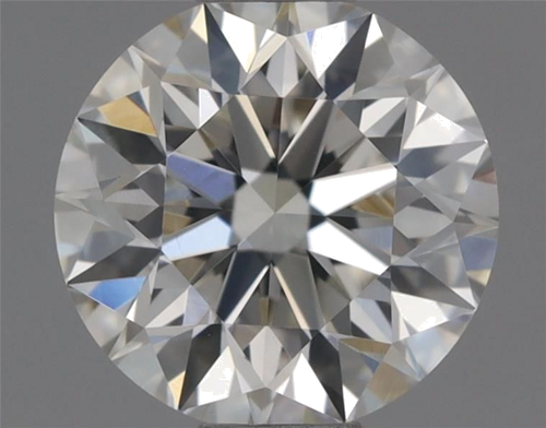 0.51 carat I-VVS2 Very Good cut Natūralus Round Deimantas (1)
