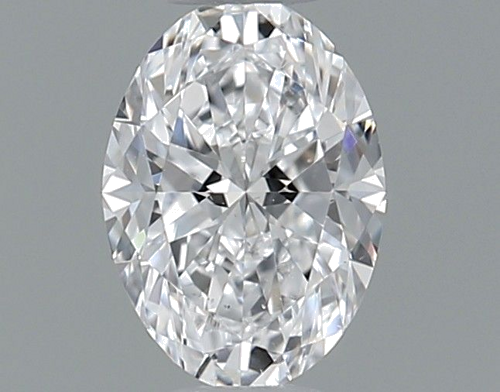 0.36 carat D-SI1 Natūralus Oval Deimantas (1)