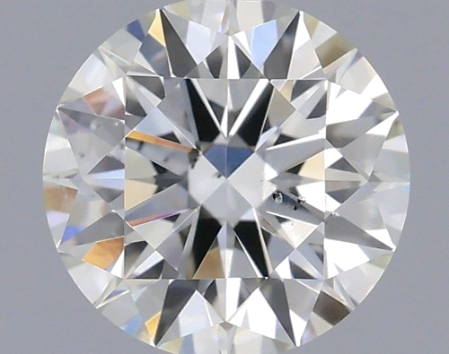 0.53 carat J-SI1 Excellent cut Natūralus Round Deimantas (1)