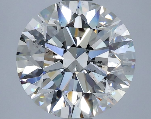 1.71 carat I-SI2 Excellent cut Natūralus Round Deimantas (1)