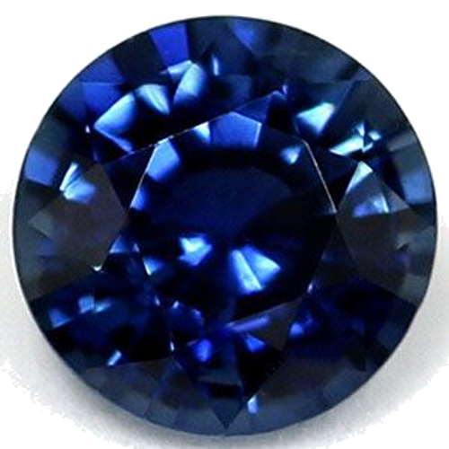 0.51 carat BLUE Round Safyras (1)
