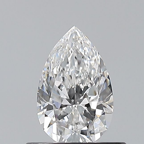 0.51 carat E-VVS2 Natūralus Pear Deimantas (1)