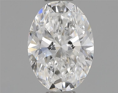 0.51 carat E-VS2 Natūralus Oval Deimantas (1)